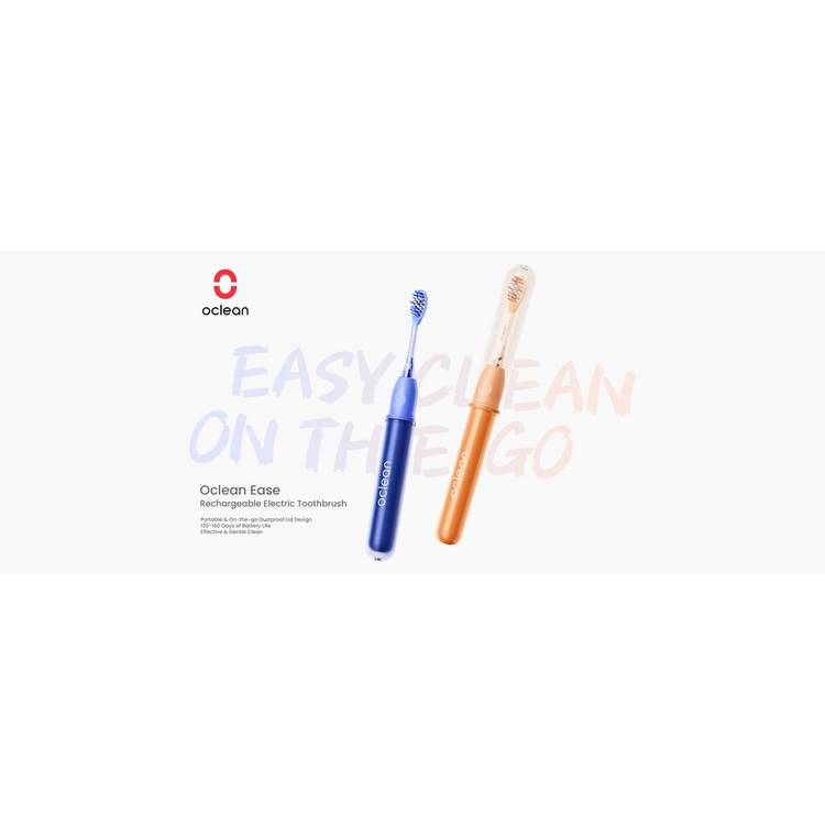 Oclean Ease electric toothbrush orange (British brand)