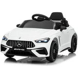 Mercedes Benz white ride on car, imported from the UK