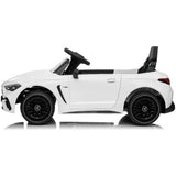 Mercedes Benz white ride on car, imported from the UK