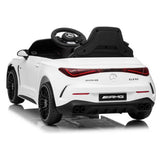 Mercedes Benz white ride on car, imported from the UK