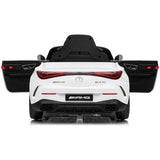 Mercedes Benz white ride on car, imported from the UK