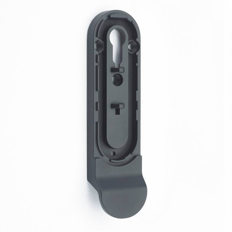 Yale Linus L2 pull escutcheon matte black (British brand)