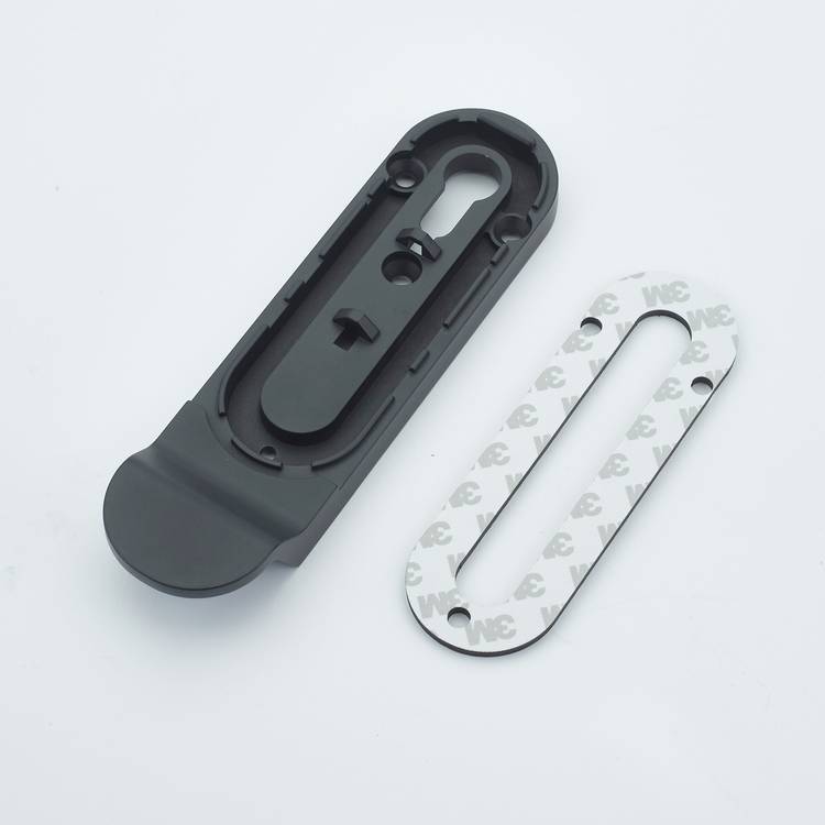 Yale Linus L2 pull escutcheon matte black (British brand)