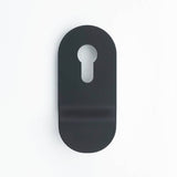 Yale Linus L2 pull escutcheon matte black (British brand)