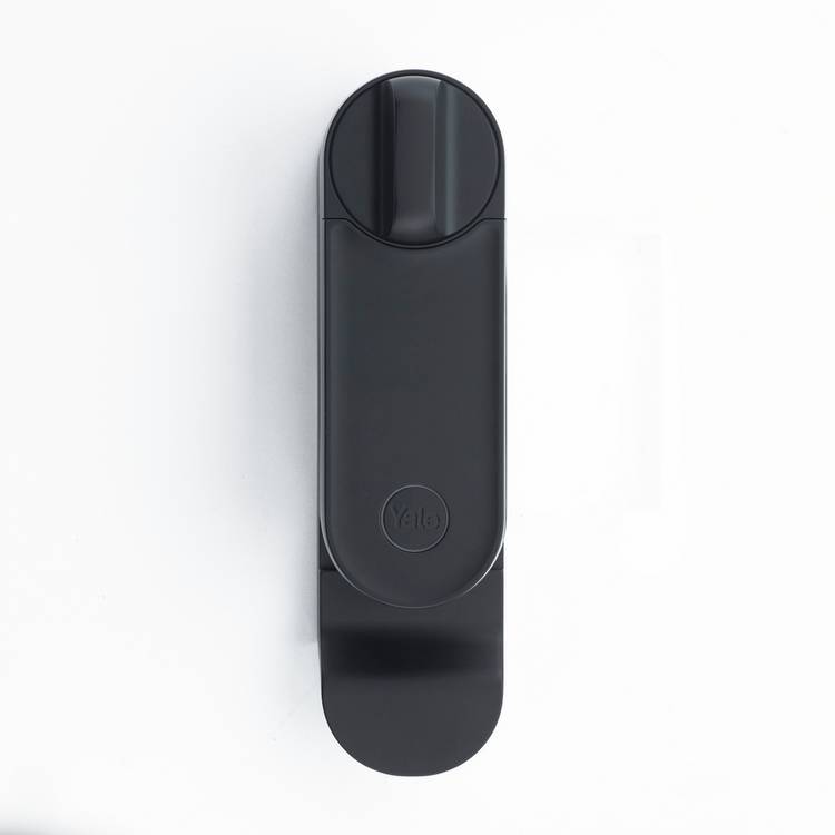 Yale Linus L2 pull escutcheon matte black (British brand)