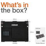 Osram 20W foldable solar panel, imported from the UK