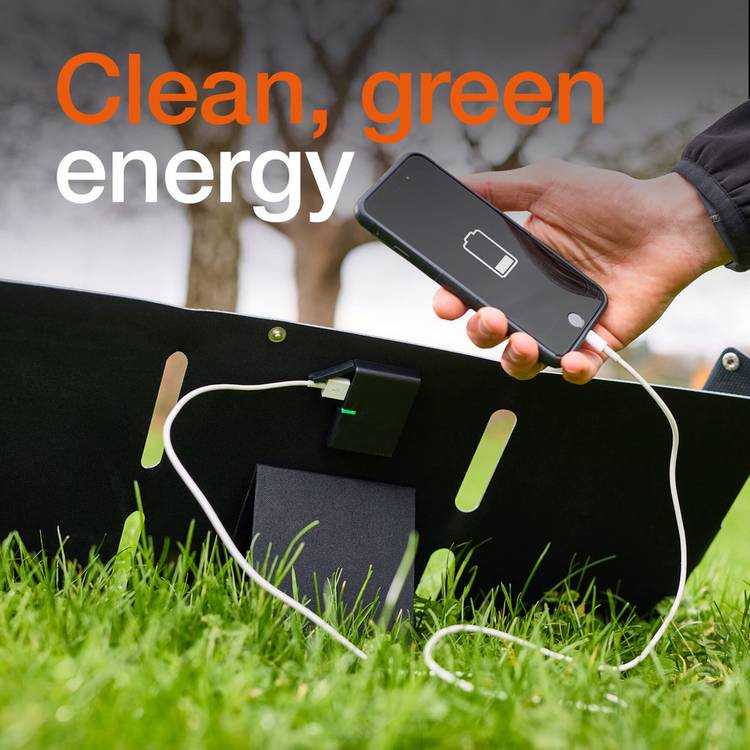 Osram 20W foldable solar panel, imported from the UK