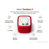 tonies Toniebox 2 starter set with Creative Tonie - British product