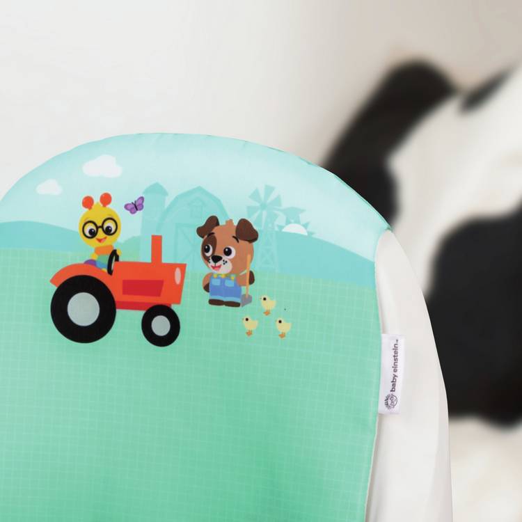 Baby Einstein Farm Feeding booster seat, imported from the UK