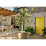 Yale outdoor siren yellow with LED lights, imported from the UK