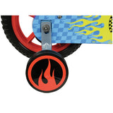 Hot Wheels 12-inch bike with revver noise maker, imported from the UK