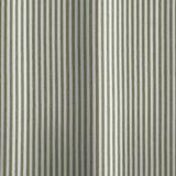 Catherine Lansfield green stripe shower curtain 180cm (British brand)