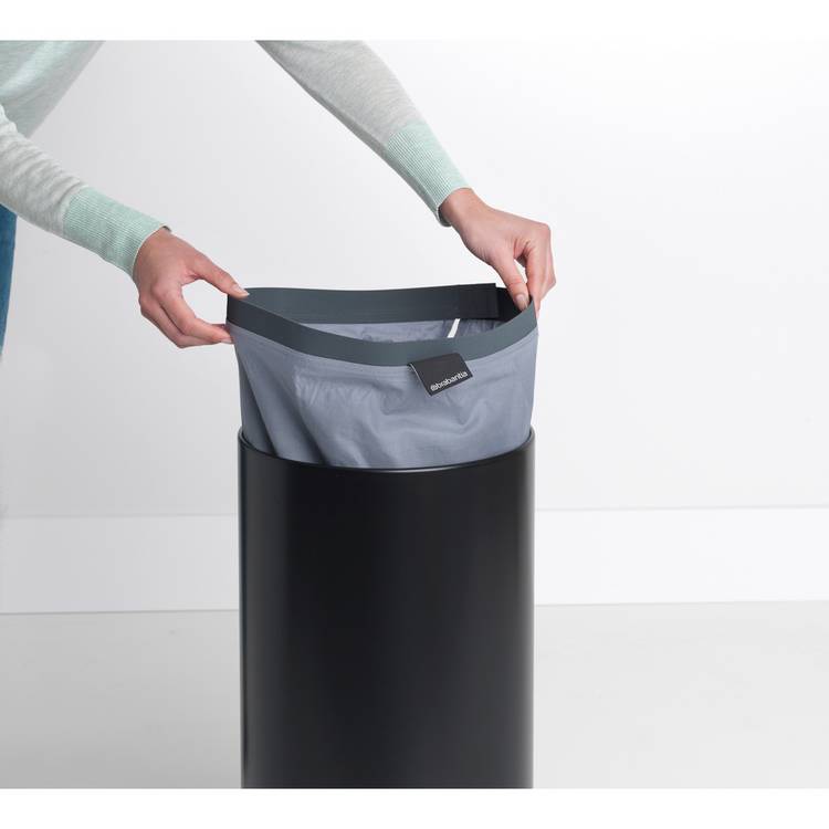 Brabantia laundry bin black 35L, imported from the UK