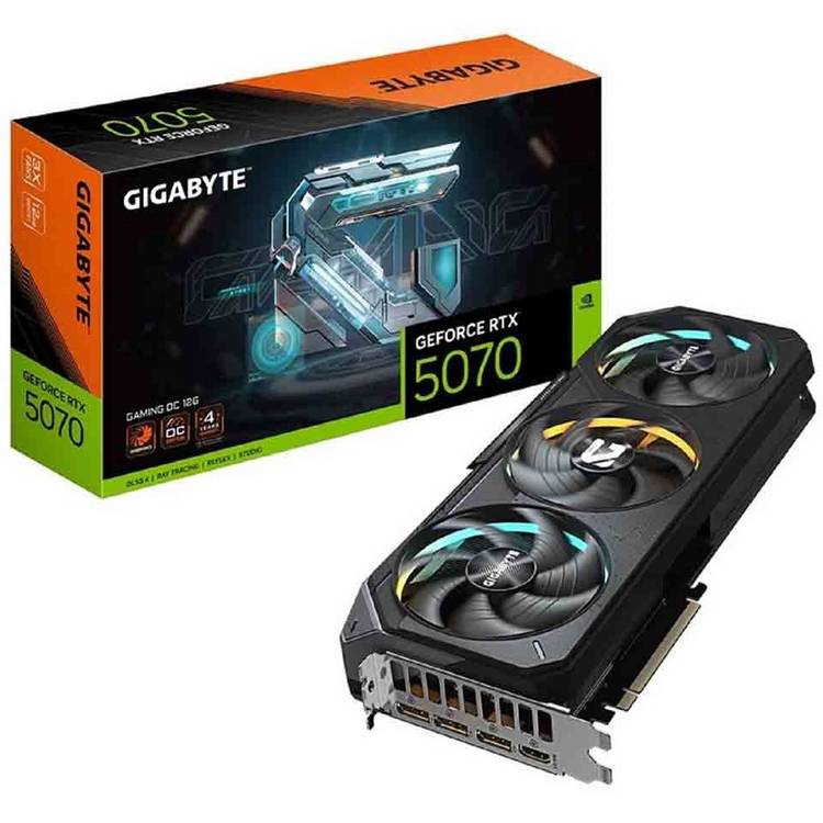 Gigabyte GeForce RTX 5070 GAMING OC 12GB graphics card - British product