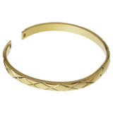Argos Liars & Lovers Stainless Steel Gold Tone Hinged Bangle- Buy online at McGrocer