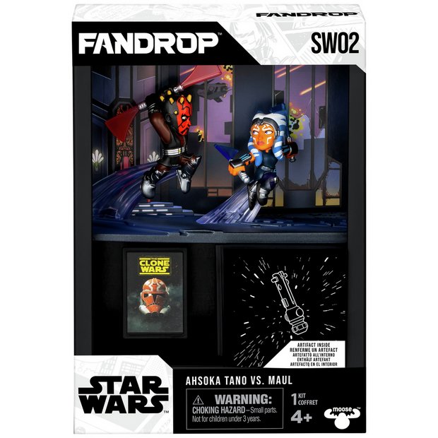 FANDROP Star Wars Ahsoka Tano vs Maul collectible diorama, UK version