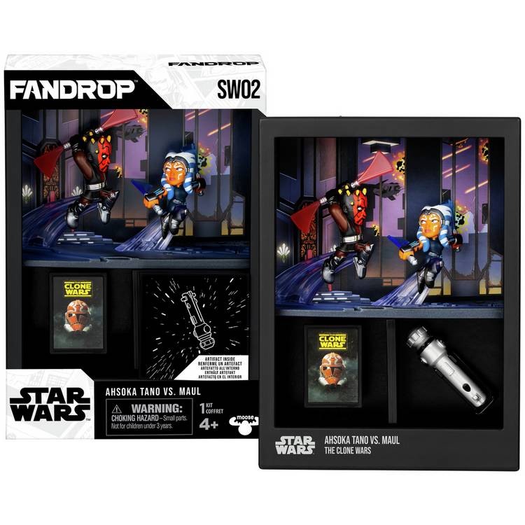FANDROP Star Wars Ahsoka Tano vs Maul collectible diorama, UK version