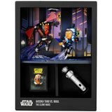 FANDROP Star Wars Ahsoka Tano vs Maul collectible diorama, UK version