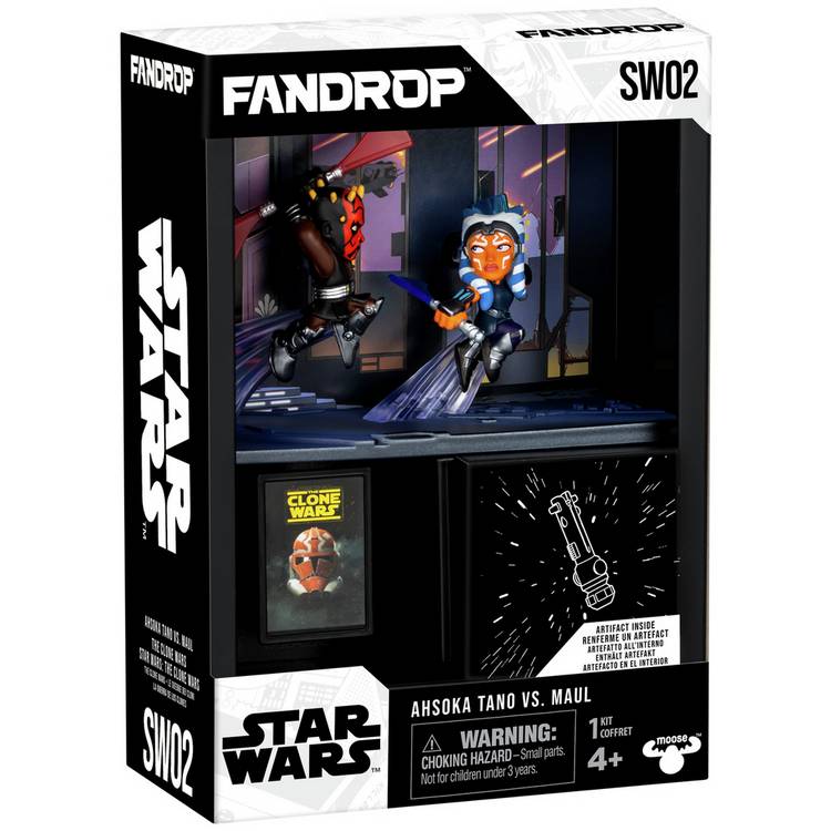 FANDROP Star Wars Ahsoka Tano vs Maul collectible diorama, UK version