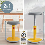 Leitz Ergo Cosy Stool 2-in-1 sit stand stool - British product