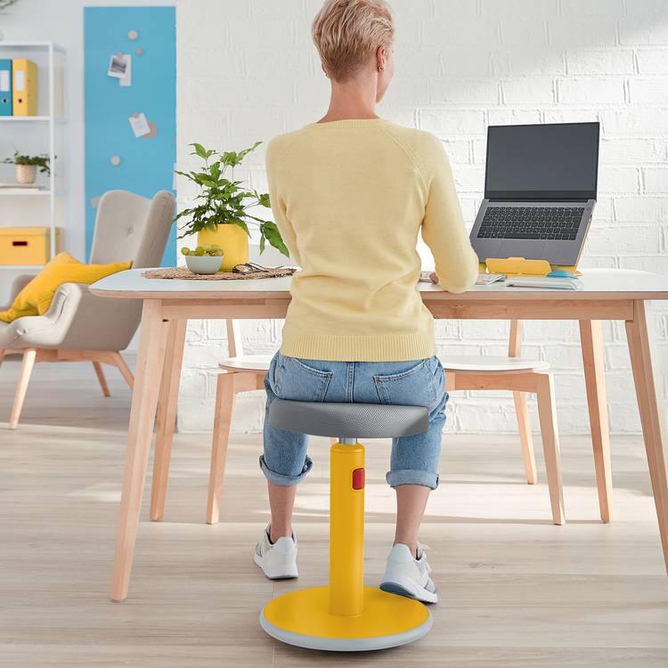 Leitz Ergo Cosy Stool 2-in-1 sit stand stool - British product