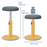 Leitz Ergo Cosy Stool 2-in-1 sit stand stool - British product