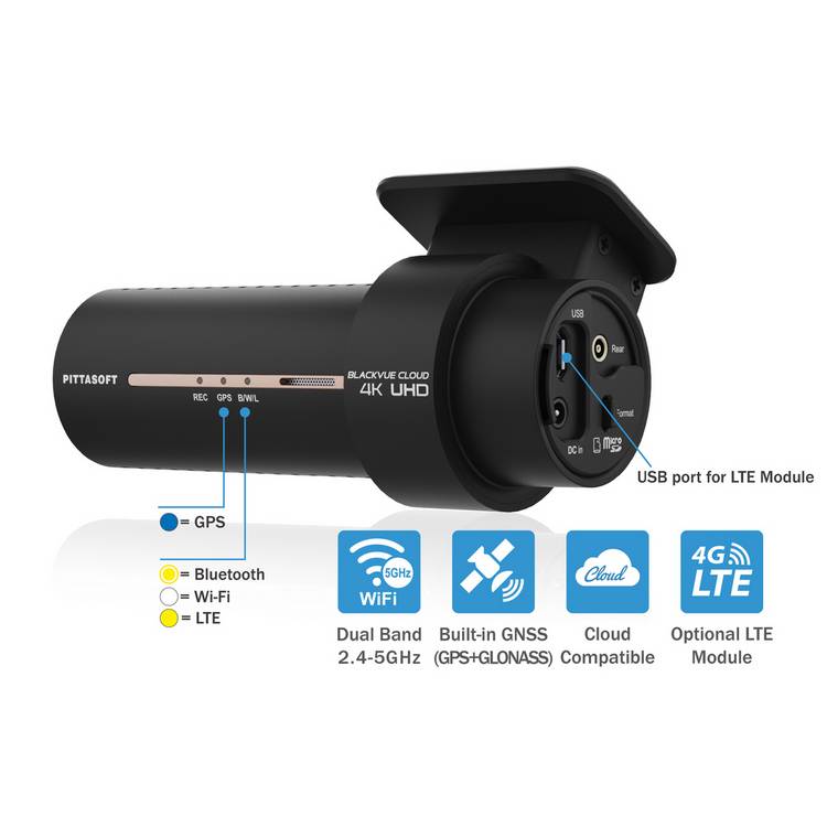 BlackVue DR970X-2CH PLUS dash camera (British brand)