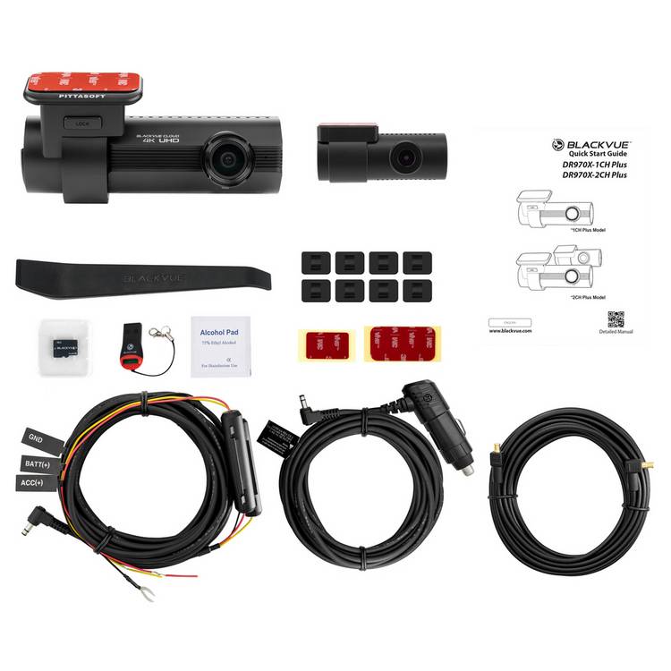 BlackVue DR970X-2CH PLUS dash camera (British brand)
