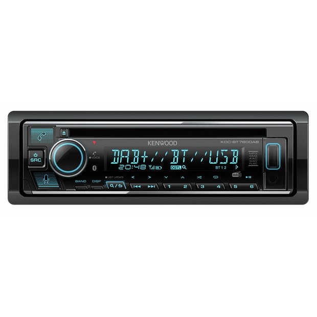 Kenwood KDC-BT760DAB DAB car radio with Bluetooth, UK version