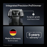 Braun Series 8 electric shaver (British brand)