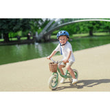 Huffy vintage balance bike matte green 10 inch, UK version