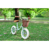 Huffy vintage balance bike matte green 10 inch, UK version