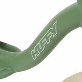 Huffy vintage balance bike matte green 10 inch, UK version