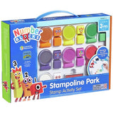 Learning Resources Numberblocks Stampoline Park stamp set (British brand)