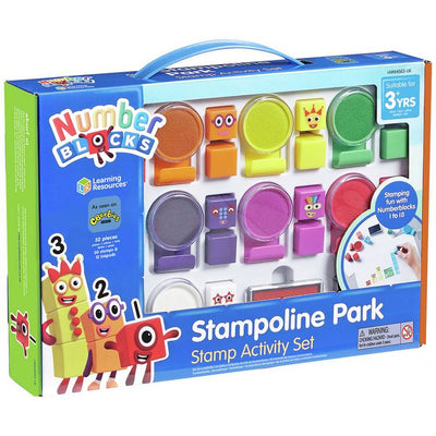 Argos Learning Resources Numberblocks Stampoline Park Stamp 32-Piece Craft Stamp Set- Buy online at McGrocer