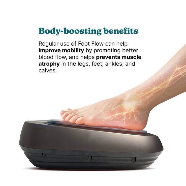 Homedics Foot Flow Booster with vibration heat, imported from the UK