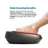 Homedics Foot Flow Booster with vibration heat, imported from the UK