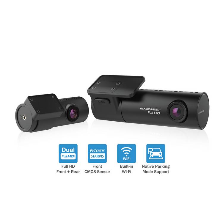 BlackVue DR590X-2CH dual dash camera, UK version