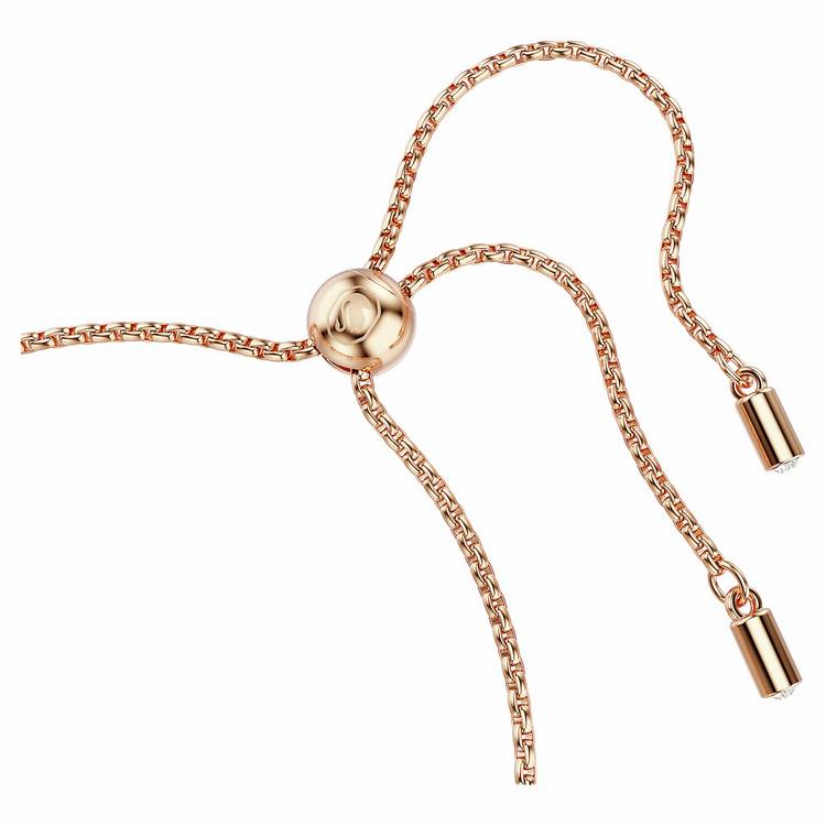 Swarovski Imber rose gold tennis bracelet with crystals, UK version
