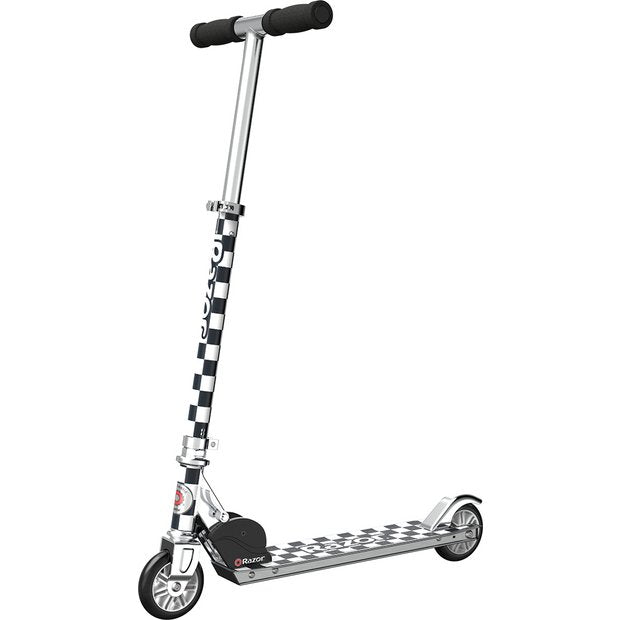 Razor Special Edition Checked Out folding kids scooter, UK version