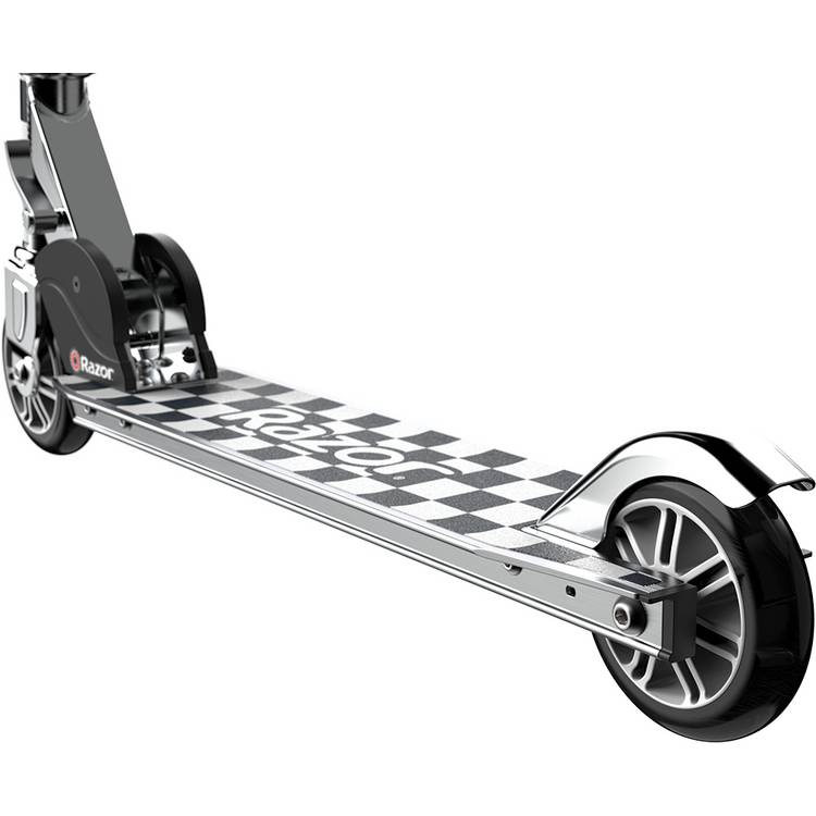 Razor Special Edition Checked Out folding kids scooter, UK version