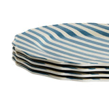 Argos Home melamine dinner plates blue set of 4 27cm (British brand)