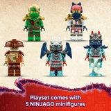 LEGO NINJAGO Lloyd's Jet Mech building set 1112 pieces - British product
