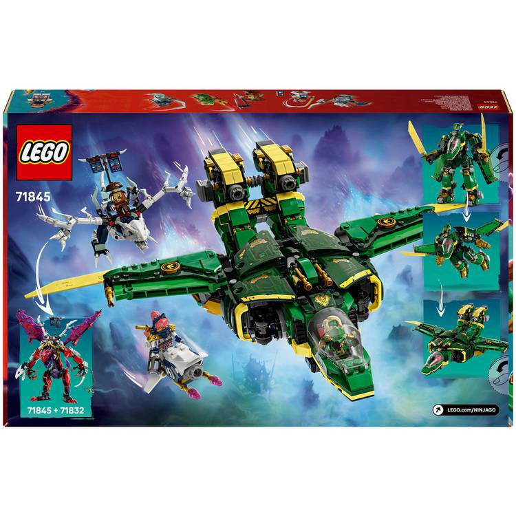 LEGO NINJAGO Lloyd's Jet Mech building set 1112 pieces - British product
