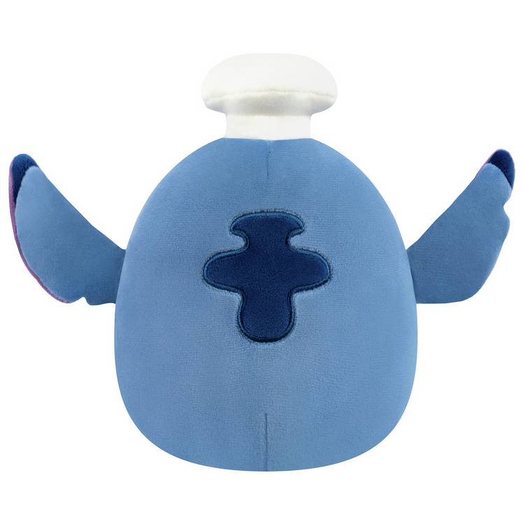 Squishmallows Disney Chef Stitch plush 8 inch, imported from the UK