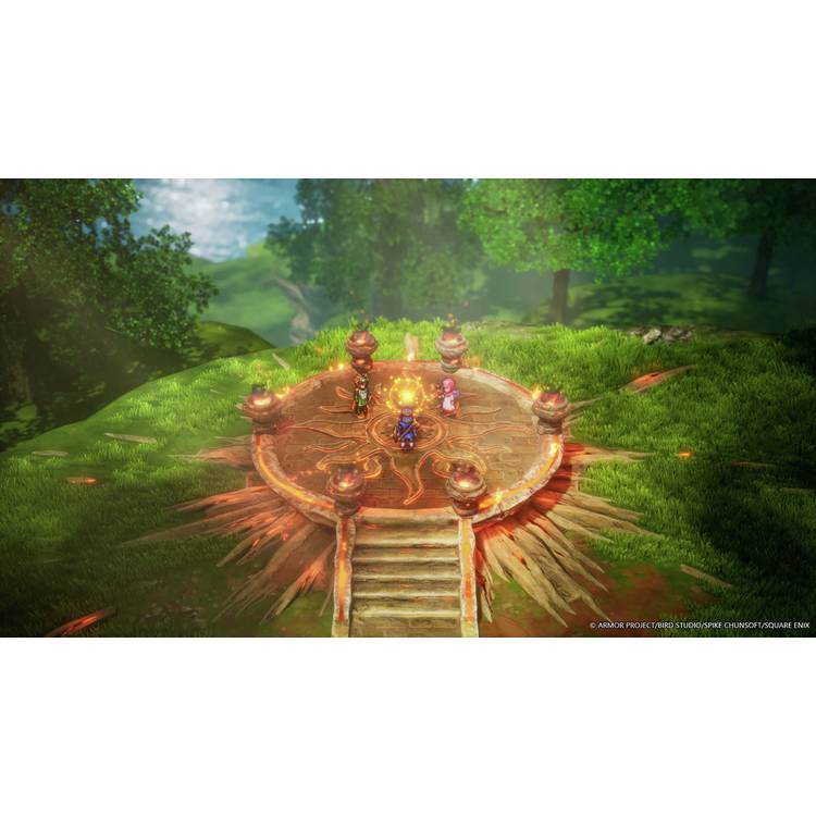 Dragon Quest I & II HD-2D Remake PS5 game cover - British product
