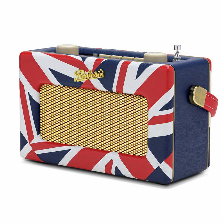Roberts Revival Uno BT radio Union Jack design (British brand)