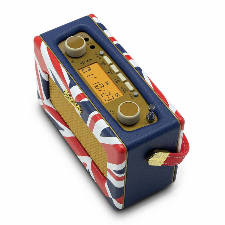 Roberts Revival Uno BT radio Union Jack design (British brand)