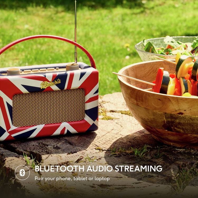 Roberts Revival Uno BT radio Union Jack design (British brand)