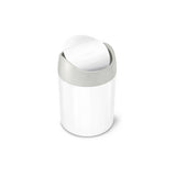 Argos Simplehuman Mini Waste Bin White 1.5L- Buy online at McGrocer